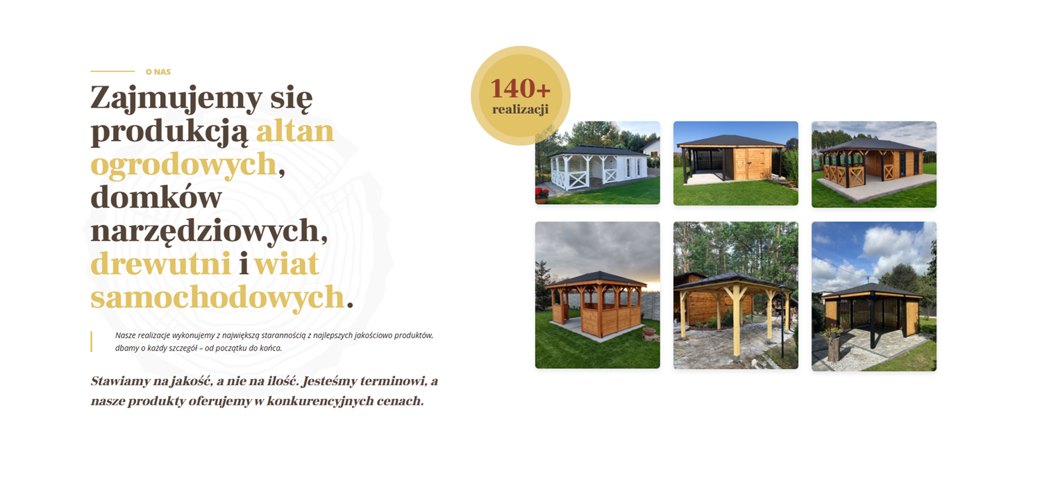 producent architektury ogrodowej, produkcja altan, producent altan ogrodowych, montaż altan ogrodowych, produkcja domków narzędziowych, producent domków narzędziowych, produkcja domków letniskowych, producent domków letniskowych, producent wiat samochodowych, produkcja wiat samochodowych
